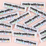 Made With Love + Swear Words Woven Tags
